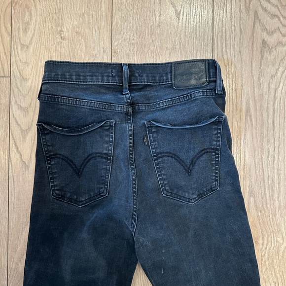 Levi’s mile high super skinny black pants - Picture 5 of 7